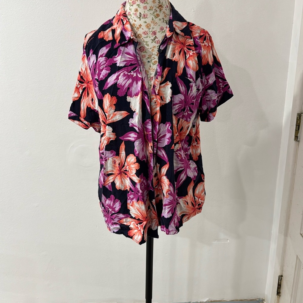 Basic Editions Hawaiian Shirt